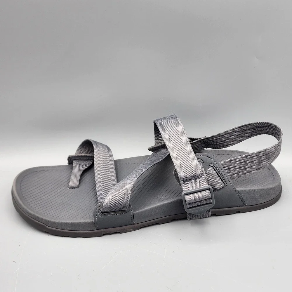 Chaco Men's Lowdown 2 Outdoor Strappy Sandals Grey JCH107849 Size 14